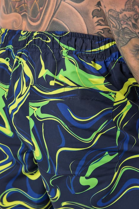 JAY-PI Badeshorts, Beachwear, Alloverprint, Elastikbund, bis 8 XL