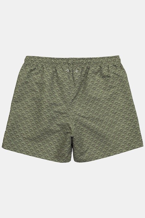 Bañador, ropa de playa, estampado allover, hasta la talla 8 XL