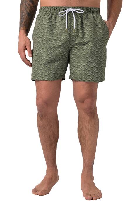 plavky, plážová móda, celoplošný potisk, až 8XL