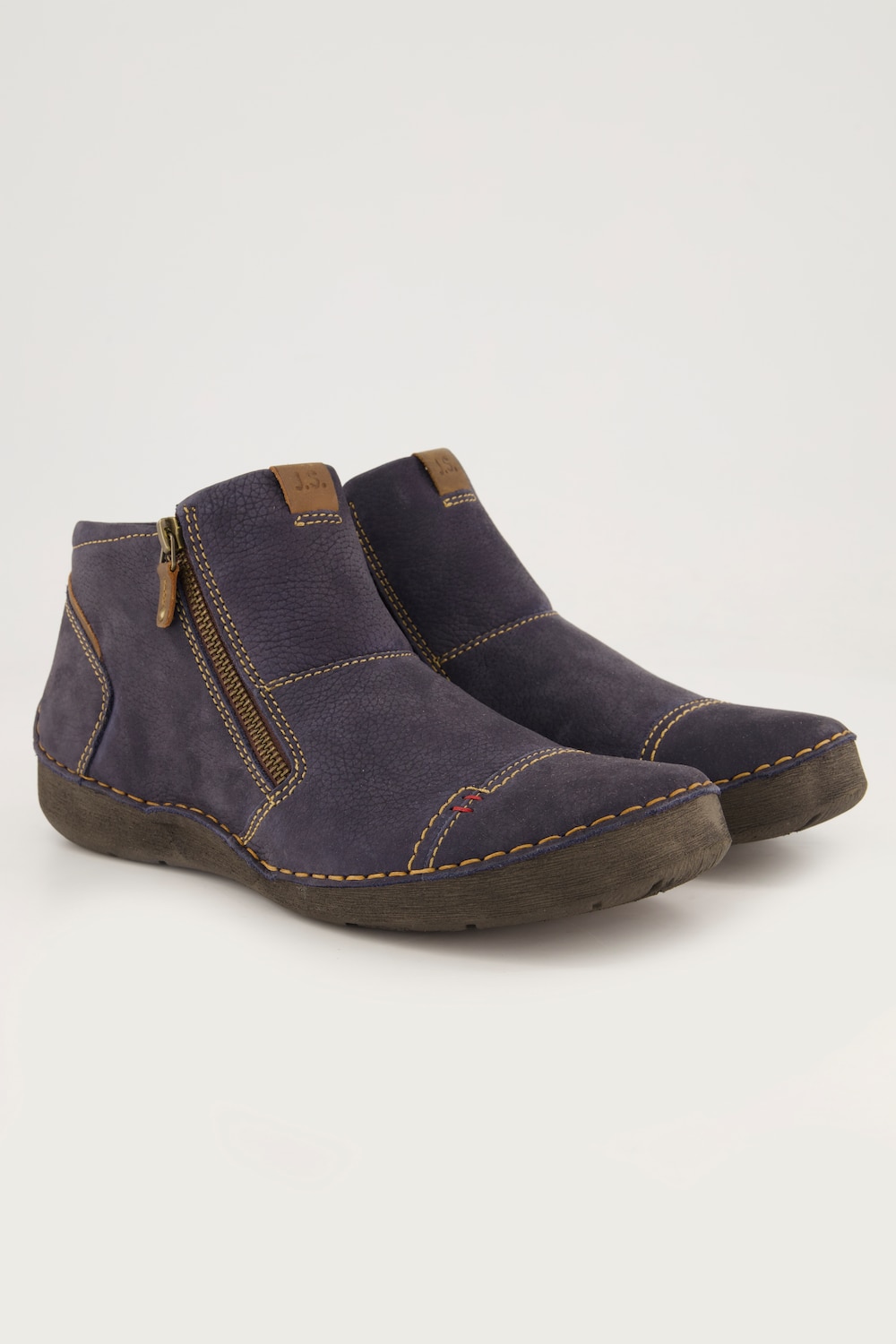 Leder-Stiefeletten, Josef Seibel, Wechselfußbett, Weite H