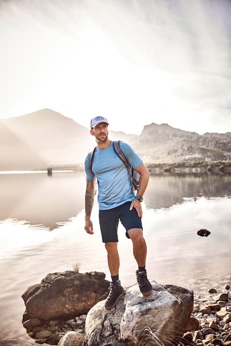 Bermuda JAY-PI FLEXNAMIC®, matière poids plume avec technologie QuickDry, coupe Loose Fit, collection Outdoor - jusqu'à la taille 74