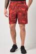 JAY-PI functionele bermuda FLEXNAMIC®, fitness, QuickDry, all-over print, tot 7XL
