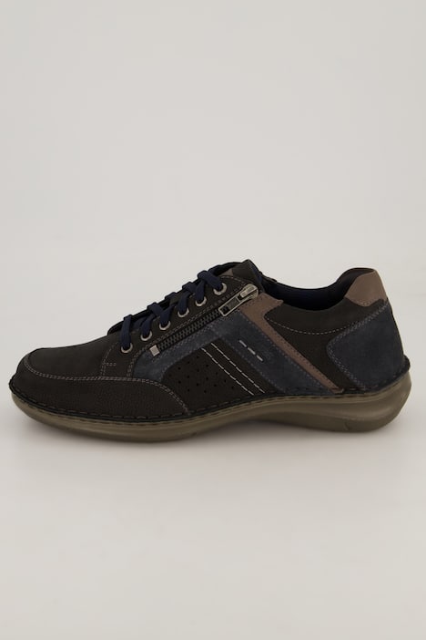 Chaussures basses Josel Seibel en cuir véritable. Fermeture zippée - jusqu'à la pointure 50