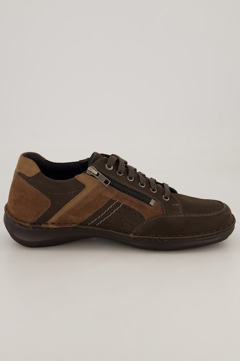 Chaussures basses Josel Seibel en cuir véritable. Fermeture zippée - jusqu'à la pointure 50