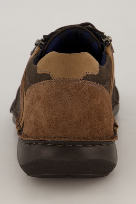 Halbschuh, Josef Seibel, echtes Leder, mit Reißverschluss, bis Gr. 50