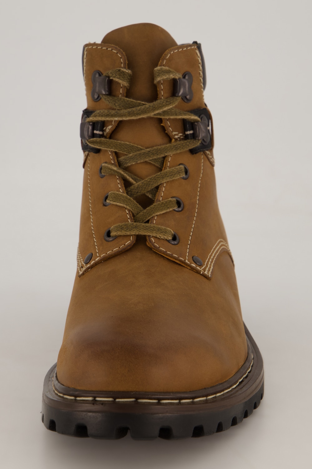 Stora storlekar Ankelboots, Her, brun, storlek: 43, Läder, JP1880