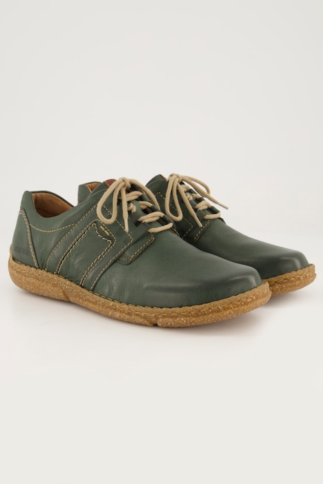 Lederschuh, Josef Seibel, Wechselfußbett, Weite H