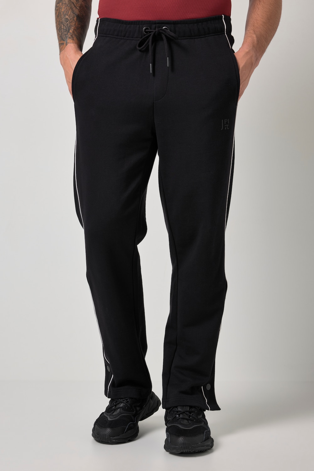 JAY-PI joggingbroek, fitness, sweatstof, zijstrepen, Basic-Fit, tot 7XL