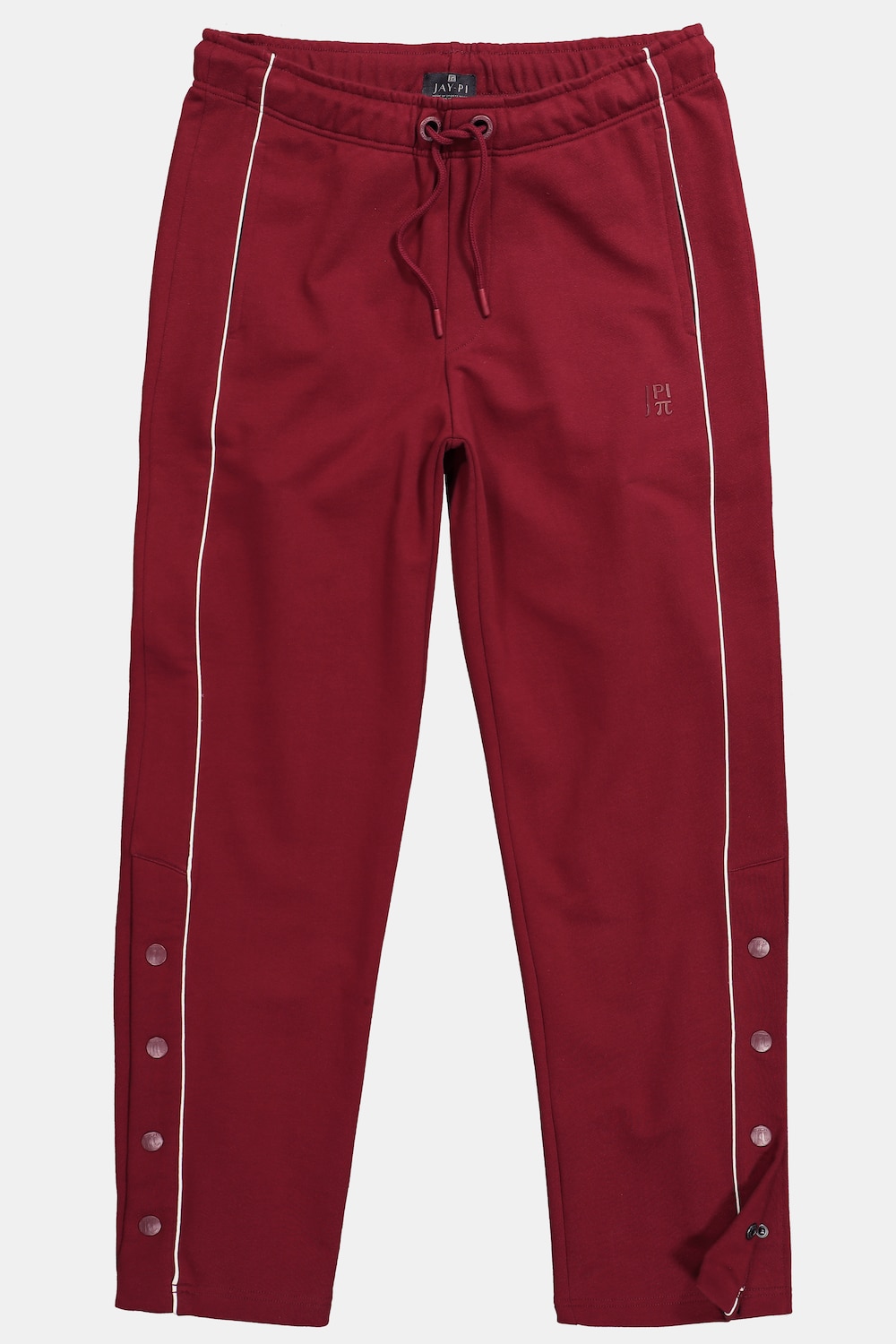Pantalon de jogging JAY-PI en molleton, bande contrastante sur la jambe, collection Fitness, coupe Basic Fit - jusqu'au 7 XL