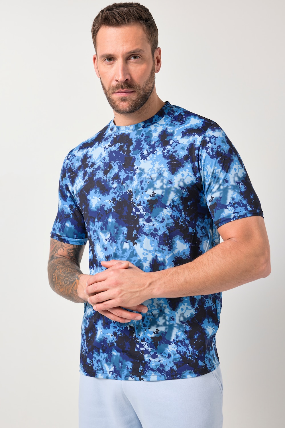 JAY-PI T-shirt, FLEXNAMIC®, fitness, korte mouwen, all-over print, QuickDry, tot 7XL