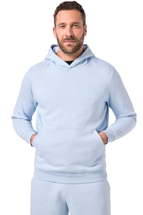 Mikina s kapucí JAY-PI, kolekce fitness, potisk na hrudi, do 7XL