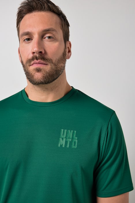 JAY-PI T-Shirt, Fitness, Halbarm, Mesh, Struktur, Brustprint, bis 7 XL