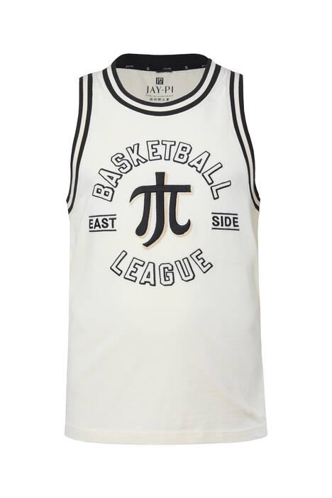 Tílko JAY-PI, kolekce fitness, žerzej, potisk na hrudi, do 7XL