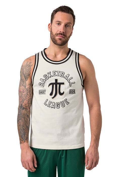 Tílko JAY-PI, kolekce fitness, žerzej, potisk na hrudi, do 7XL