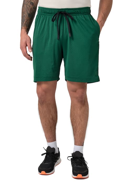 Síťované bermudy, kolekce fitness, Relax střih, do 7XL