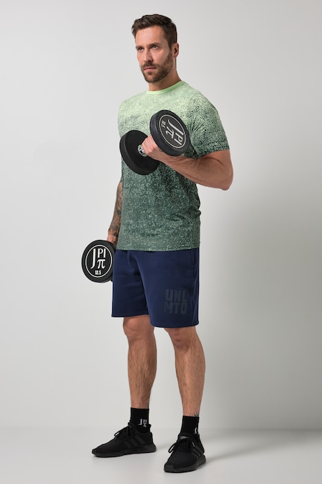 T-shirt FLEXNAMIC®, fitness, nadruk na całej powierzchni, rękaw 1/2, szybkoschnący, do rozm. 7 XL