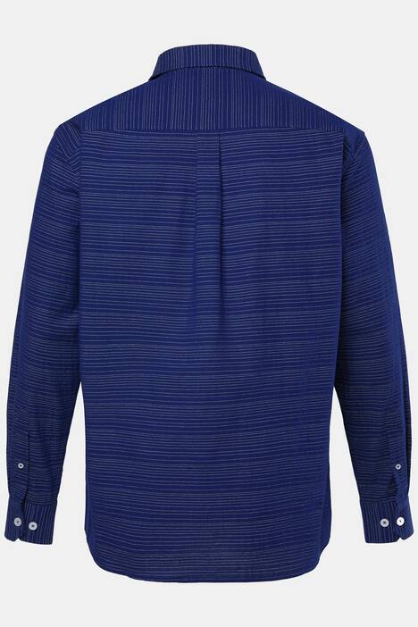 Men+ Hemd, Langarm, Kentkragen, Struktur, Comfort Fit, bis 8 XL