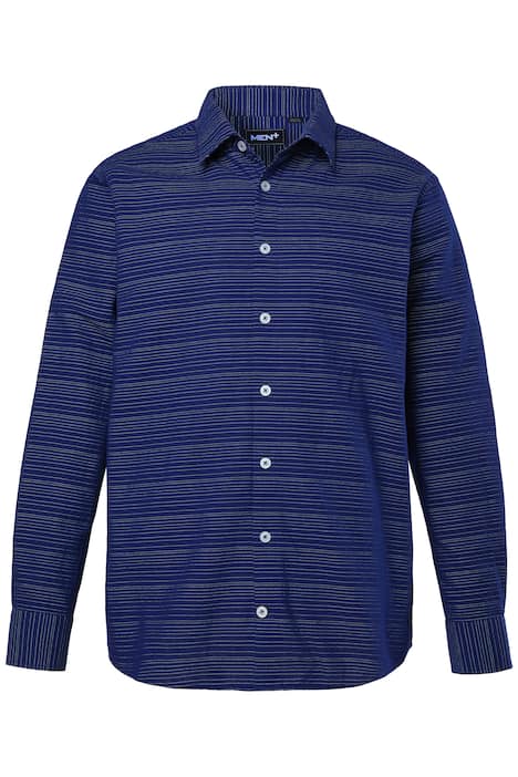 Košile, dlouhé rukávy, strukturovaný materiál, Kent límeček