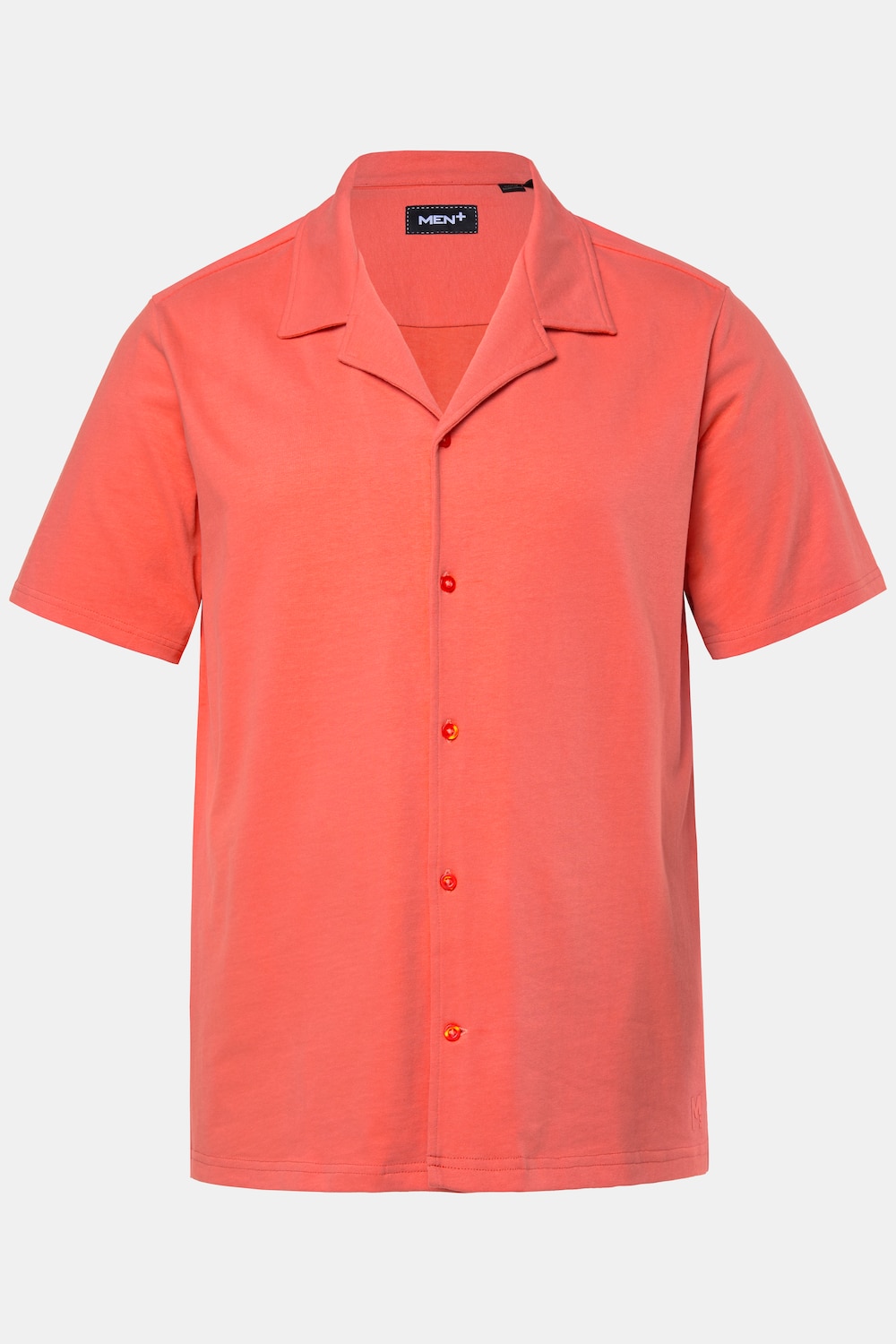 Men+ Jerseyhemd, Halbarm, Cubakragen, Cuba Fit, bis 8 XL