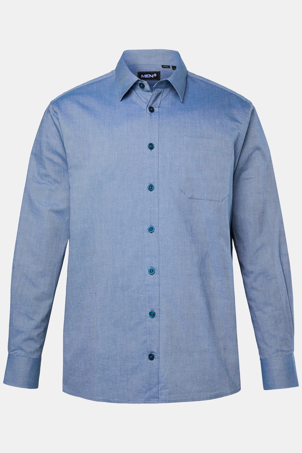 Men+ Hemd, Langarm, Kentkragen, Oxford-Qualität, Comfort Fit, bis 8 XL