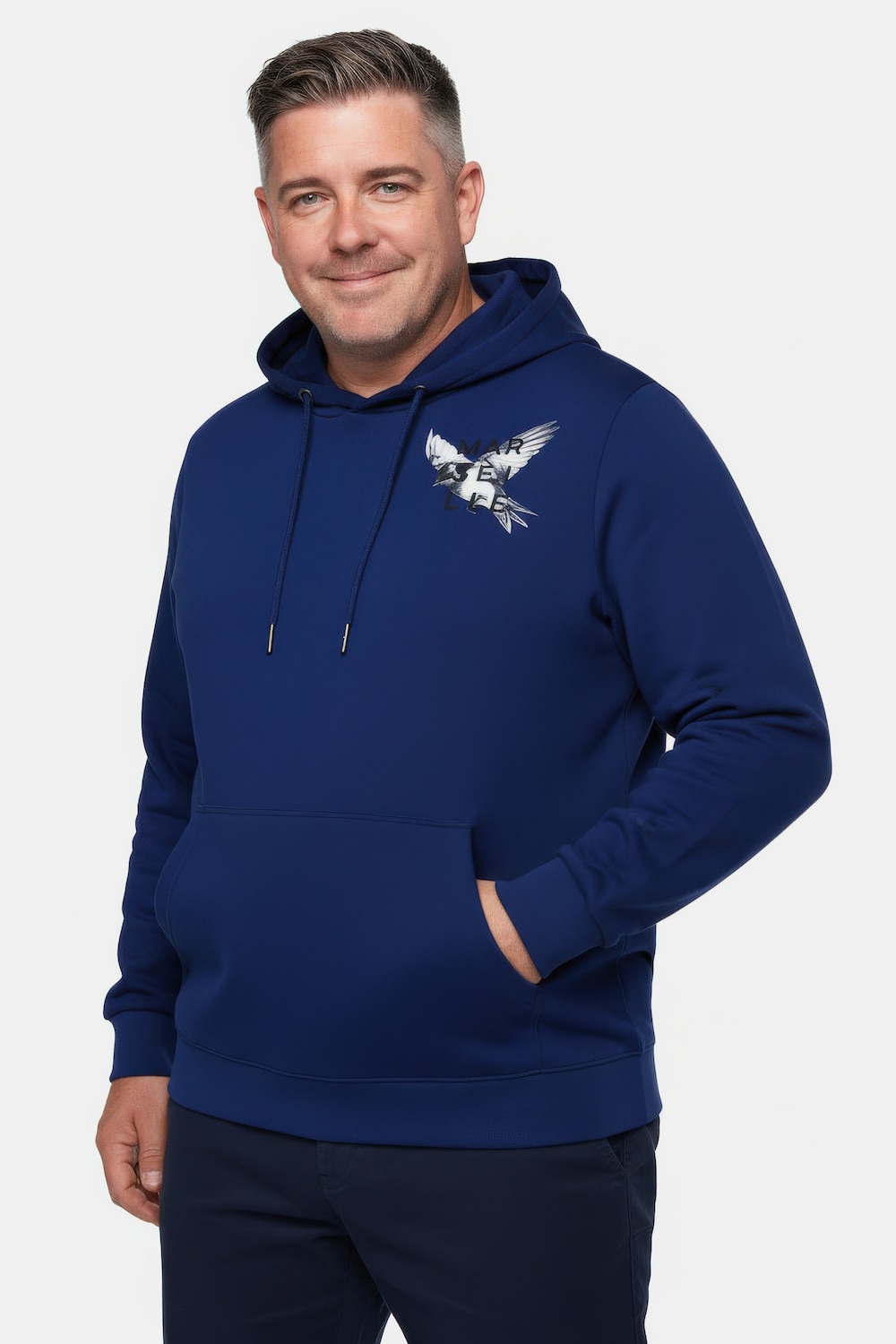 Men+ Hoodie, Kapuzen-Sweater, bis 8 XL