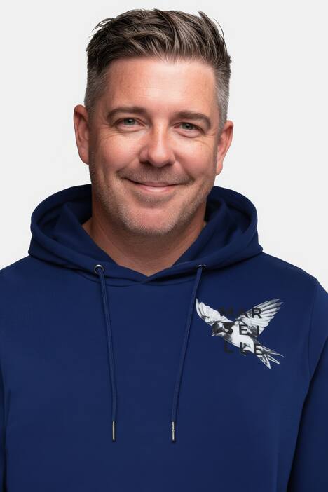 Men+ Hoodie, Kapuzen-Sweater, bis 8 XL