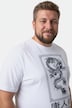 Men+ T-Shirt, Brustprint, Halbarm, Rundhals, bis 8 XL