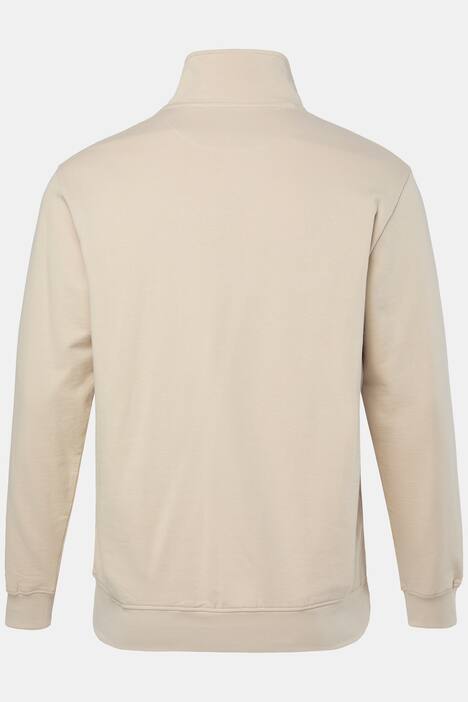 Men+ Troyer, Sweat, Stehkragen mit Zipper, bis 8 XL