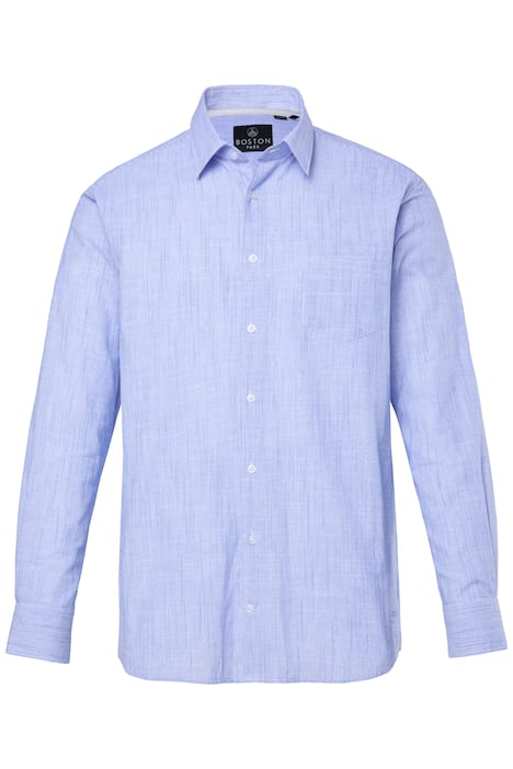 Košile, dlouhé rukávy, lněná směs