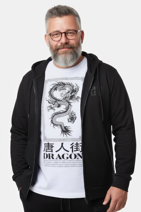 Men+ Kapuzen-Sweatjacke, bis 8 XL