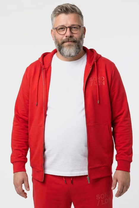 Men+ Kapuzen-Sweatjacke, bis 8 XL
