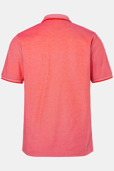 Men+ T-Shirt, TwoTone-Pikee, Halbarm, bis 8 XL