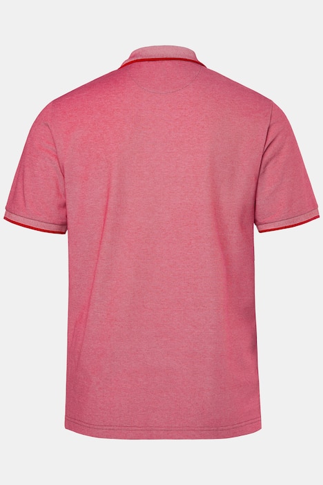 Men+ T-Shirt, TwoTone-Pikee, Halbarm, bis 8 XL
