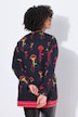 Sweatshirt, Loose Fit, Quallen-Muster