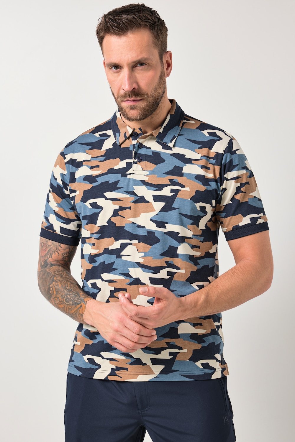 JAY-PI Poloshirt FLEXNAMIC®, Outdoor, Halbarm, Camouflage, bis 7 XL