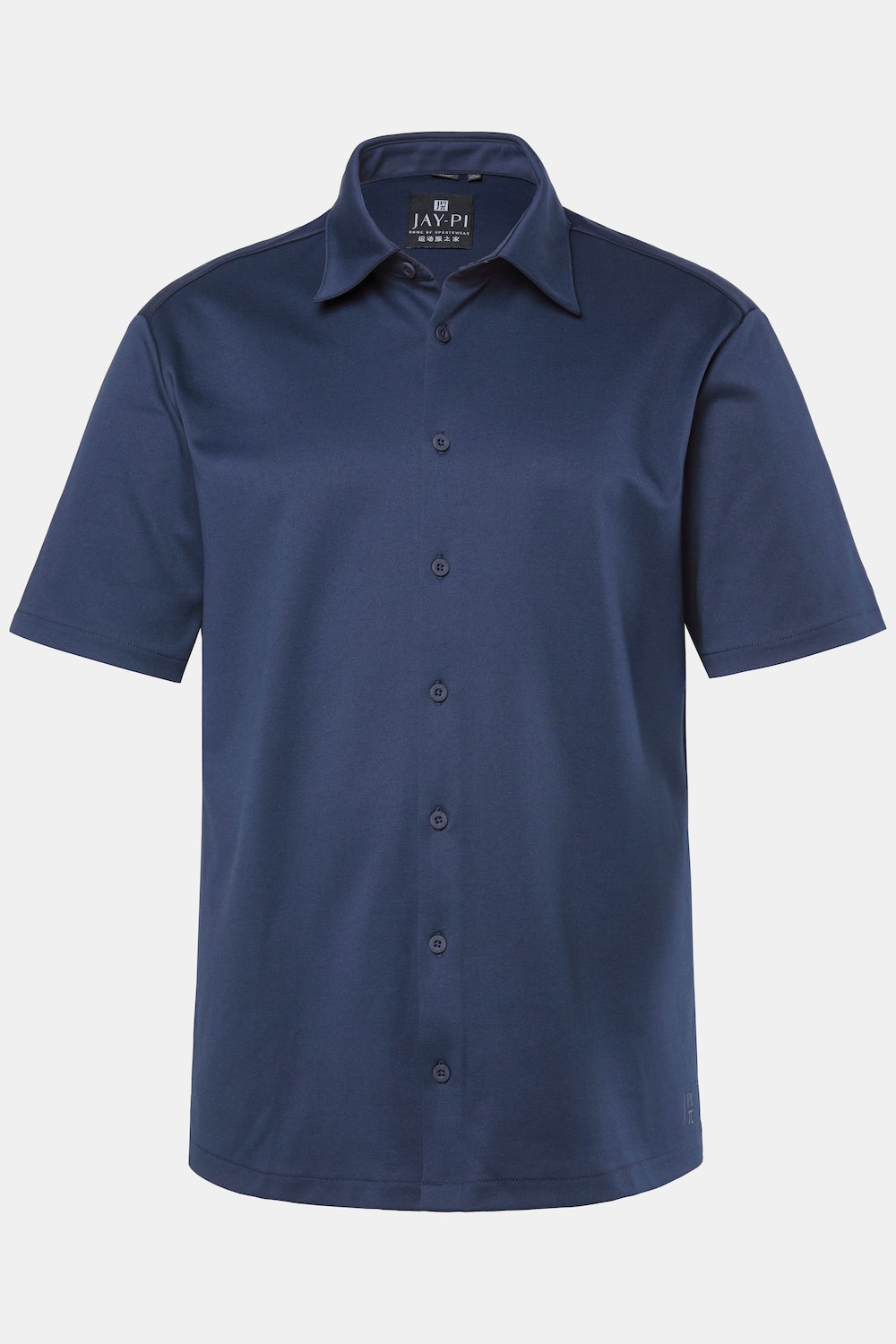 Chemise JAY-PI à manches courtes, coupe Modern Fit, jersey technique et séchage rapide QuickDry, collection Outdoor - jusqu'au 7 XL