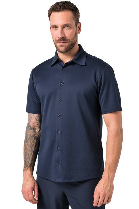 Žerzejová košile JAY-PI, kolekce outdoor, krátké rukávy, těžší žerzej, QuickDry, Modern střih, do 7XL