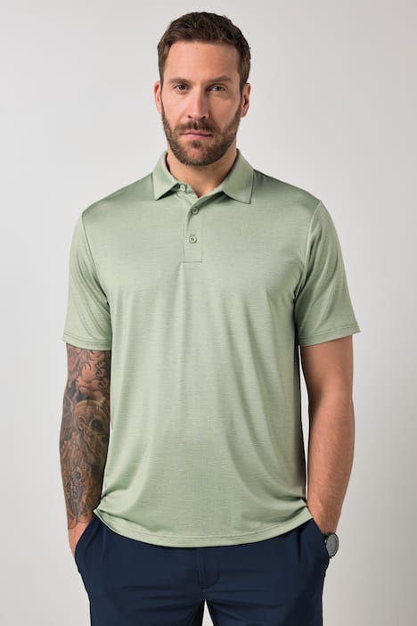 JAY-PI poloshirt FLEXNAMIC®, golf, piqué, all-over print, korte mouwen, tot 7XL