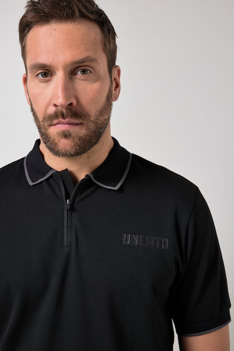 JAY-PI Poloshirt FLEXNAMIC®, Golf, Piqué, Halbarm, Zipper, bis 7 XL