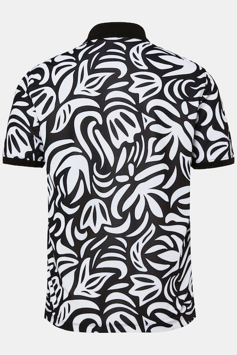 JAY-PI poloshirt FLEXNAMIC®, golf, piqué, all-over print, korte mouwen, tot 7XL