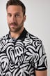 JAY-PI poloshirt FLEXNAMIC®, golf, piqué, all-over print, korte mouwen, tot 7XL