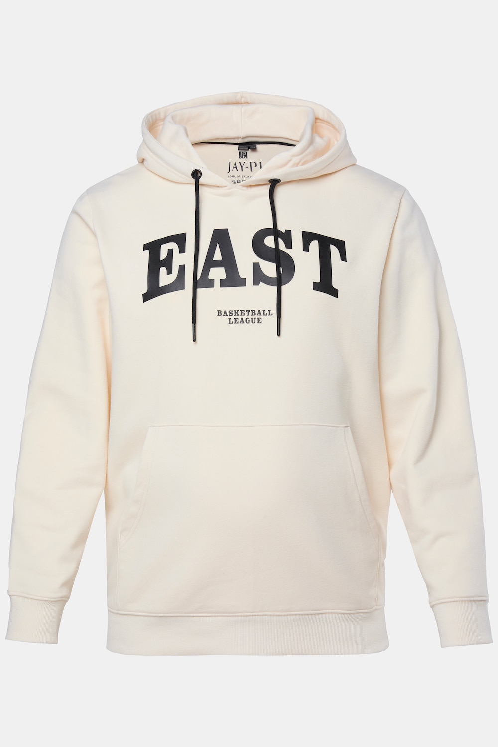 JAY-PI Hoodie, Fitness, Kapuze, Brustprint, bis 7 XL