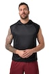 Mikina s kapucí, JAY-PI, bez rukávů, kolekce fitness, síťovaná, QuickDry, do 7XL