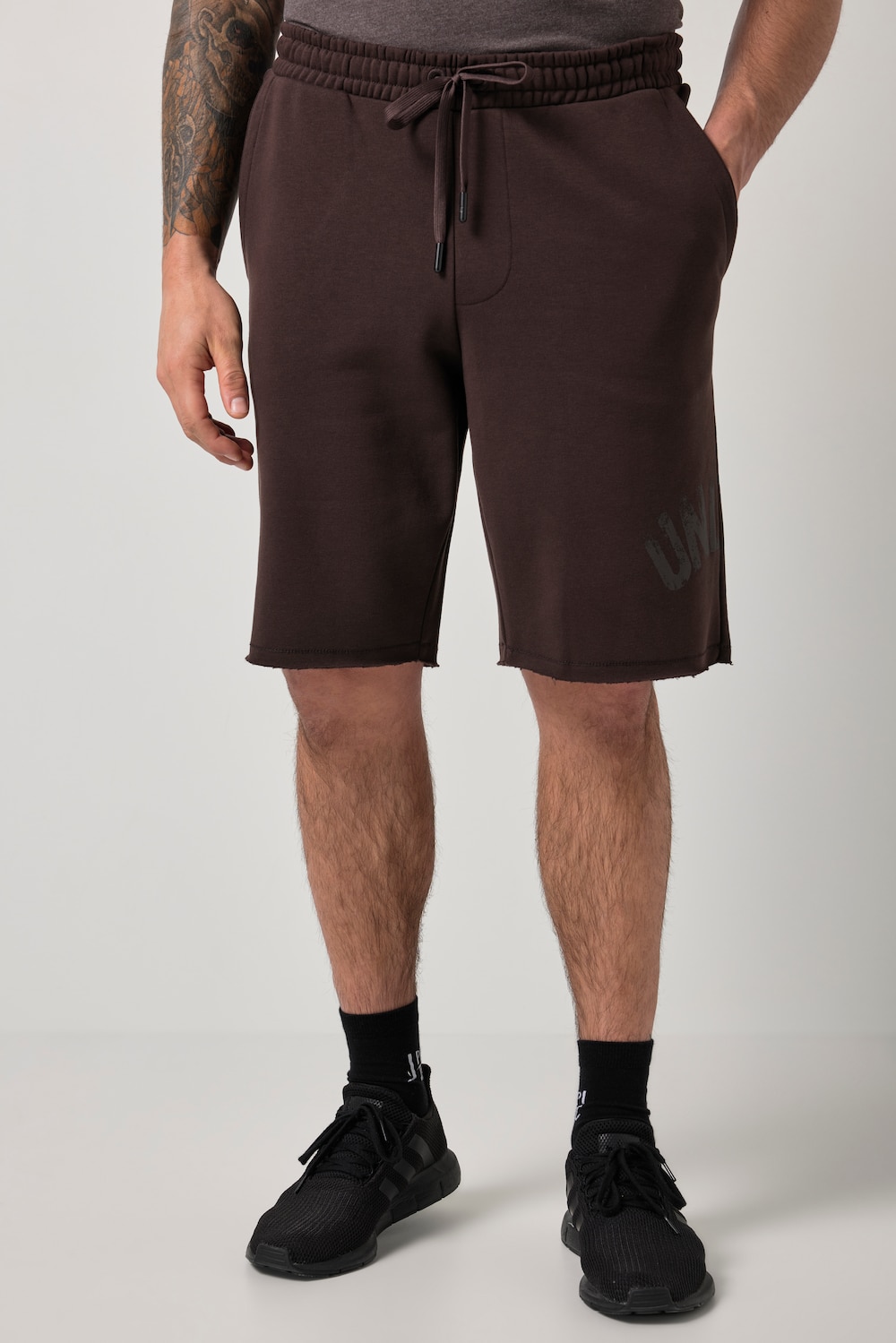 JAY-PI Sweat-Bermuda, Fitness, 2 Taschen, bis 7 XL