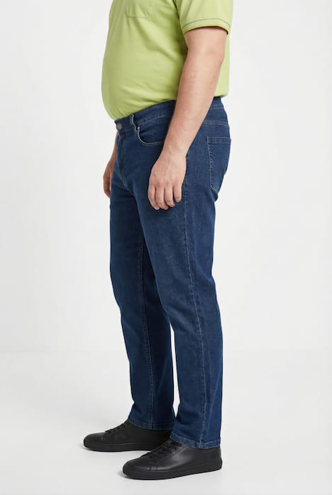 Men + Jeans, FLEXLASTIC®, Denim. 5-Pocket, Straight Fit, bis Gr. 72