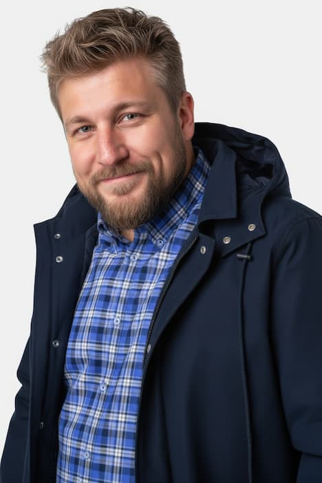 Boston Park Parka, Kapuze, 2-Wege-Zipper, Steppfutter, bis 84/86