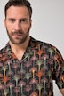 JP 1880 Hemd, Halbarm, Cuba-Kragen, floraler Print, Cuba Fit, bis 8 XL