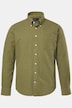 JP1880 Seersucker-Hemd, Langarm, Buttondown-Kragen, Modern Fit, bis 8 XL