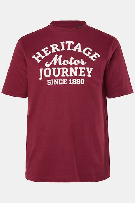 JP1880 T-Shirt, Halbarm, Brustprint, bis 8 XL