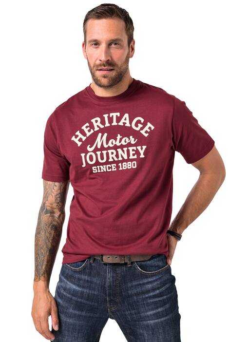 Tričko JP1880, krátké rukávy, potisk na hrudi, do 8XL